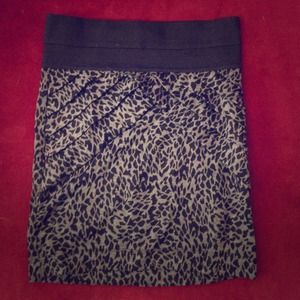 Cheetah skirt