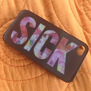 H&M 3D Floral "Sick" Case (IPhone 4/4s)