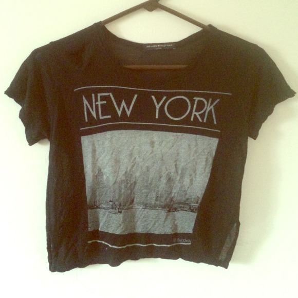 New York brandy Melville crop top.