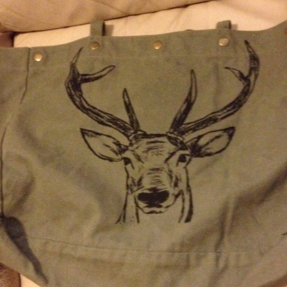NWT large canvas tote