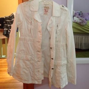 Free people white jacket