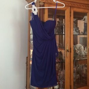Dark royal blue dress