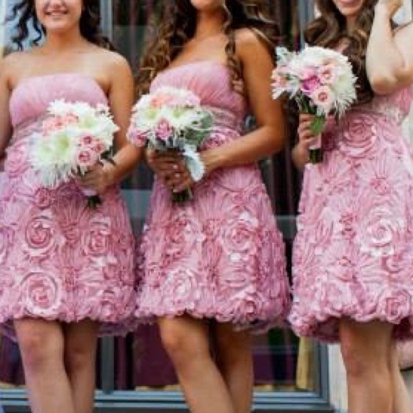 ✨HP✨Sue Wong bridesmaids dresses short prom dress - Picture 2 of 3