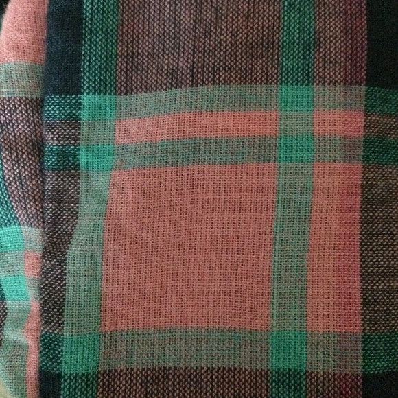 Pastel plaid button up - Picture 2 of 2