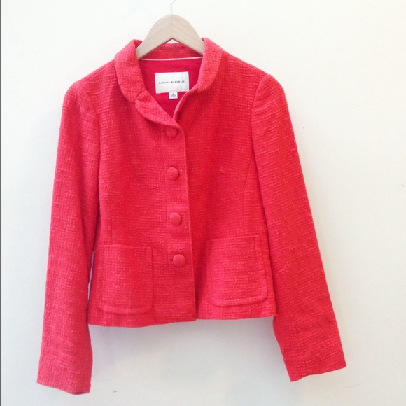 Banana republic orange blazer