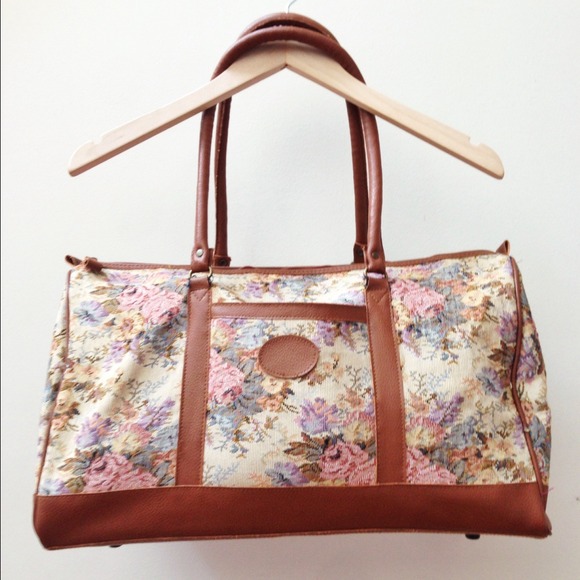 Vintage style floral bag