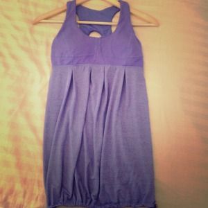 Cross-backed Pretty Purple Top