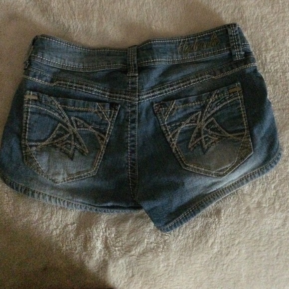 denim shorts - Picture 2 of 2