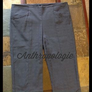 Anthropologie stretchy capris