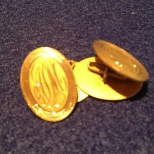 Cufflinks.