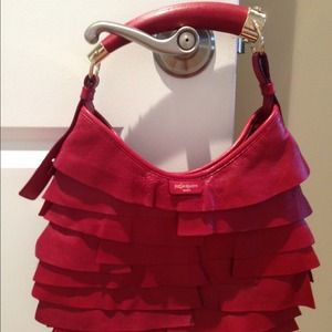 YSL Red leather St. Tropez