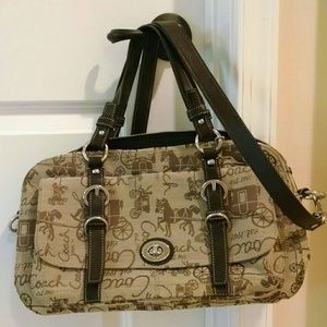 COACH Handbag w/ Shoulder Strap