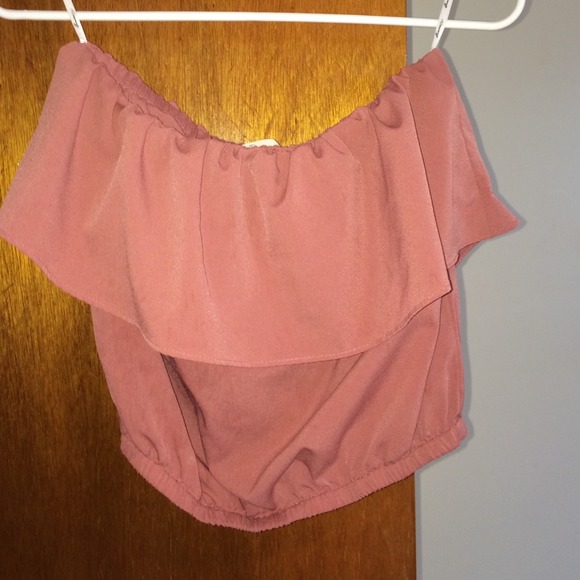 Strapless shirt