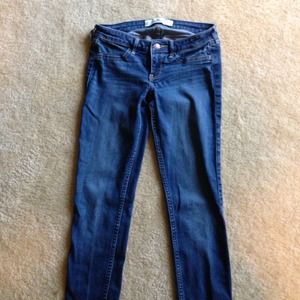 Medium wash hollister jeggings
