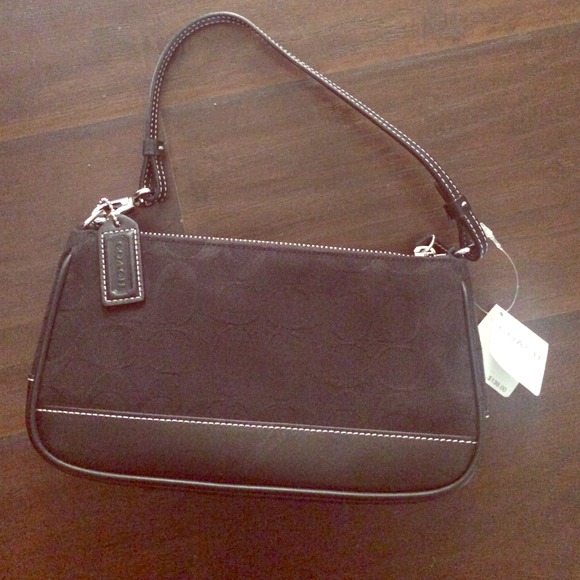 Black coach purse