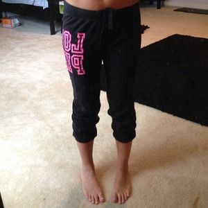 Victoria's Secret crop sweatpants