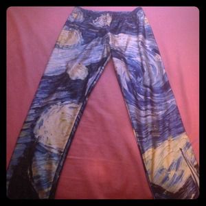 Van Gogh "The Starry Night" leggings