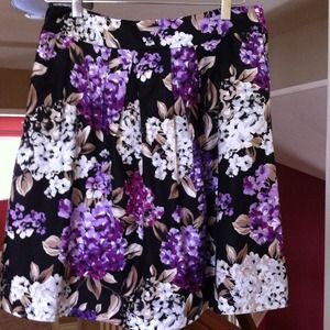 Black House/White Market Floral skirt