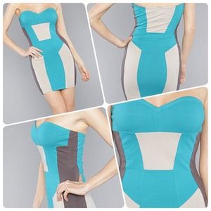 Cute & fun strapless dress! 👗