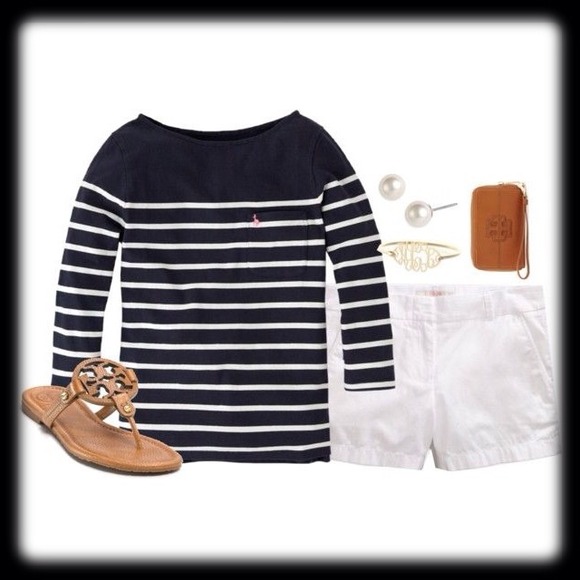 J. Crew Other - J Crew white chino shorts