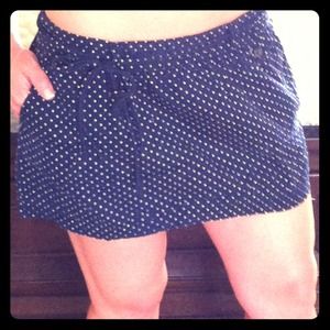 American Eagle navy skirt