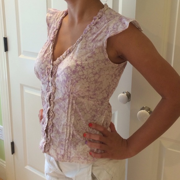 Cotton Vintage Summer Shirt - Picture 1 of 3