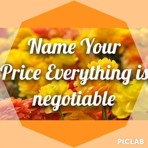 EVERYTHINGS NEGOTIABLE 🎉🎊🎉🎊
