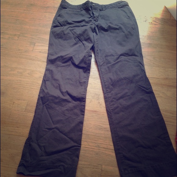 Old navy brown slacks