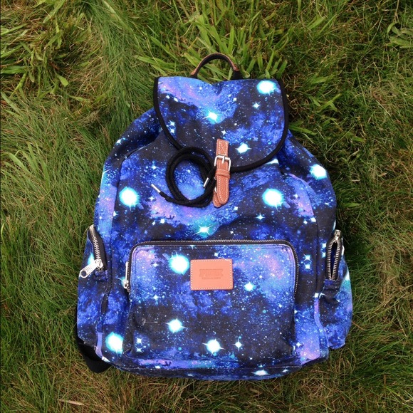 ON HOLD! Victoria's Secret Pink, galaxy backpack.