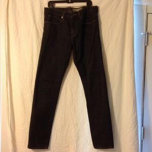 Mens Standard Cloth 34x32 black Jeans