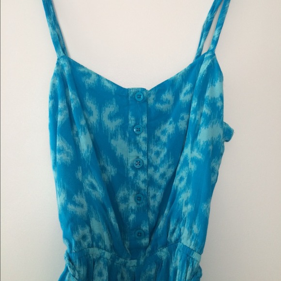 ❎SOLD!❎ Forever 21 Blue Romper - Picture 2 of 3