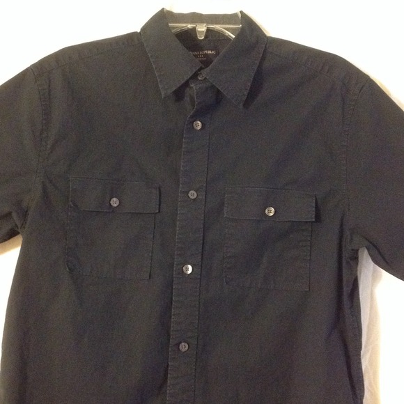 Mens button down short sleeve shirt - Picture 2 of 4