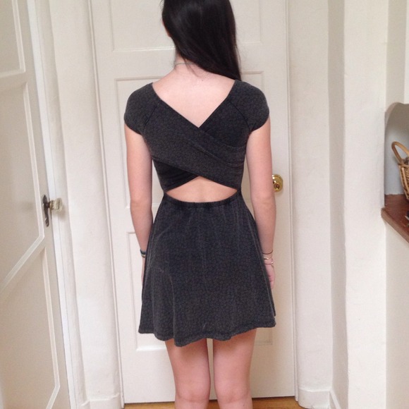 Gray Brandy Melville cotton dress - NEVER WORN