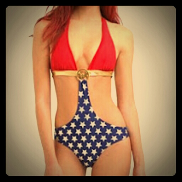 Wonder woman swim suit