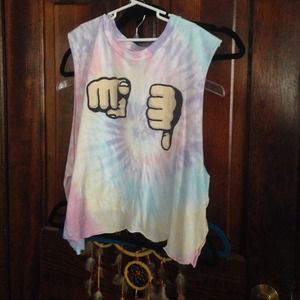 UNIF Crop Muscle Tee