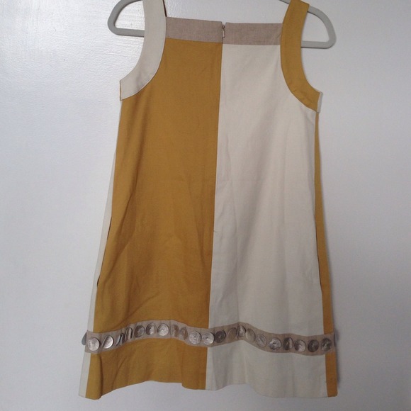 Hayden-Harnett cotton leather tunic - Picture 2 of 3