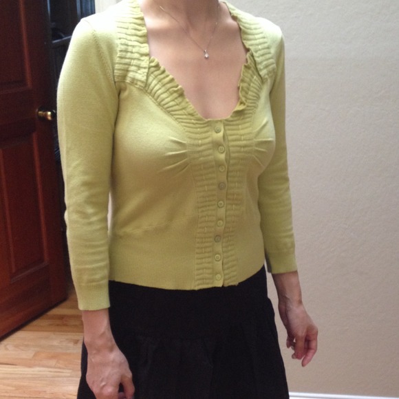 Anthropologist cardigan
