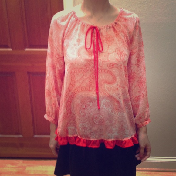 Sheer top