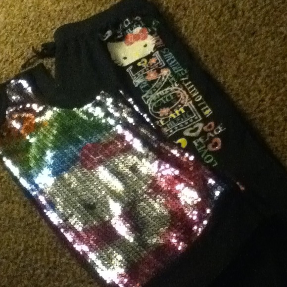 Girls 👧Hello kitty tank top/Hello kitty capris