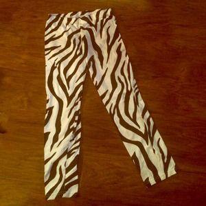 Zebra leggings