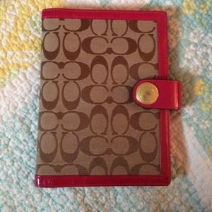 Coach notebook/planner