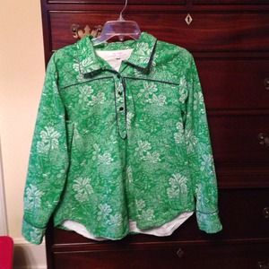 Kayce Hughes Green Top