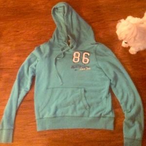 Blue Victoria's Secret hoodie