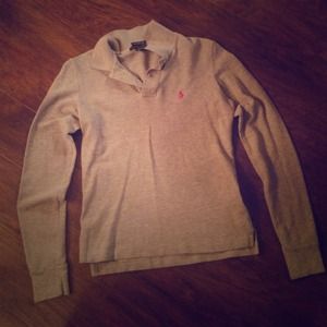Grey Ralph Lauren Polo