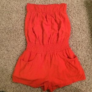New Look Orange Romper