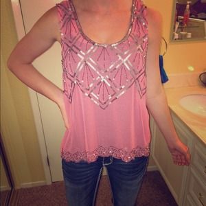 Miss me bling shirt with bling