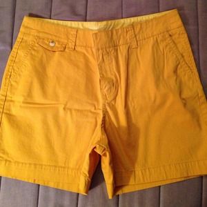 Sonoma shorts, yellow/gold, size 12