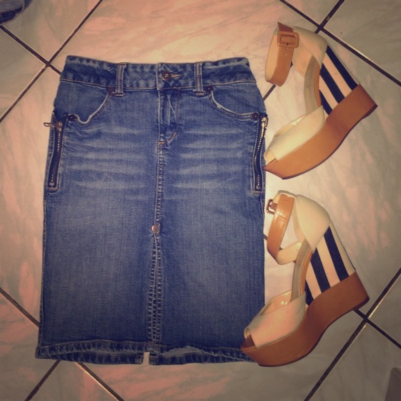 Guess Jean Skirt