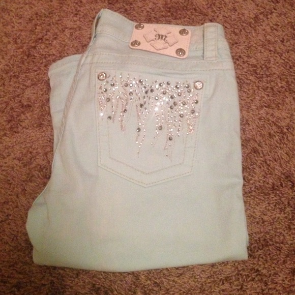 Light blue miss me skinny