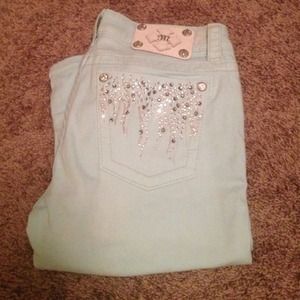 Light blue miss me skinny